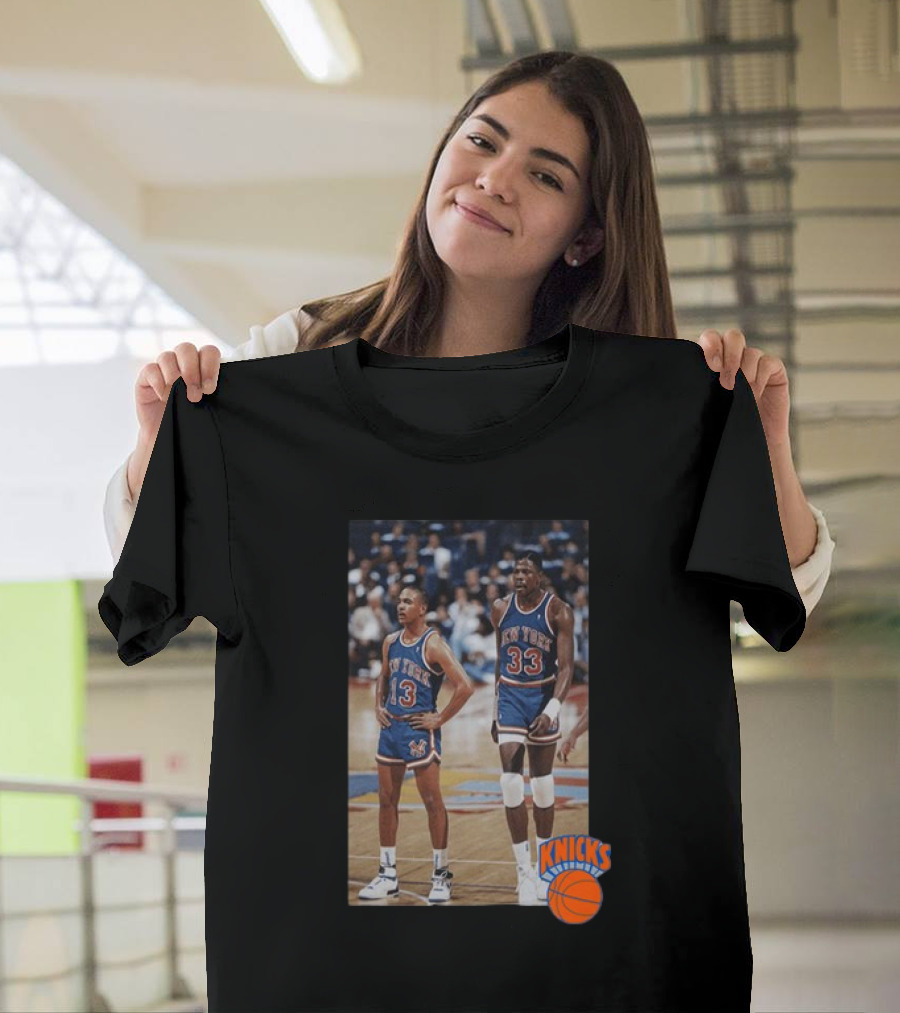 Mitchell And Ness NY Knicks Brunson Camiseta Player Photo Vintage Basketball 13 33 T-Shirt