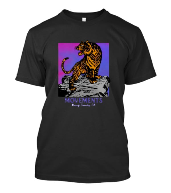Movements Tiger Orange County CA T-Shirt