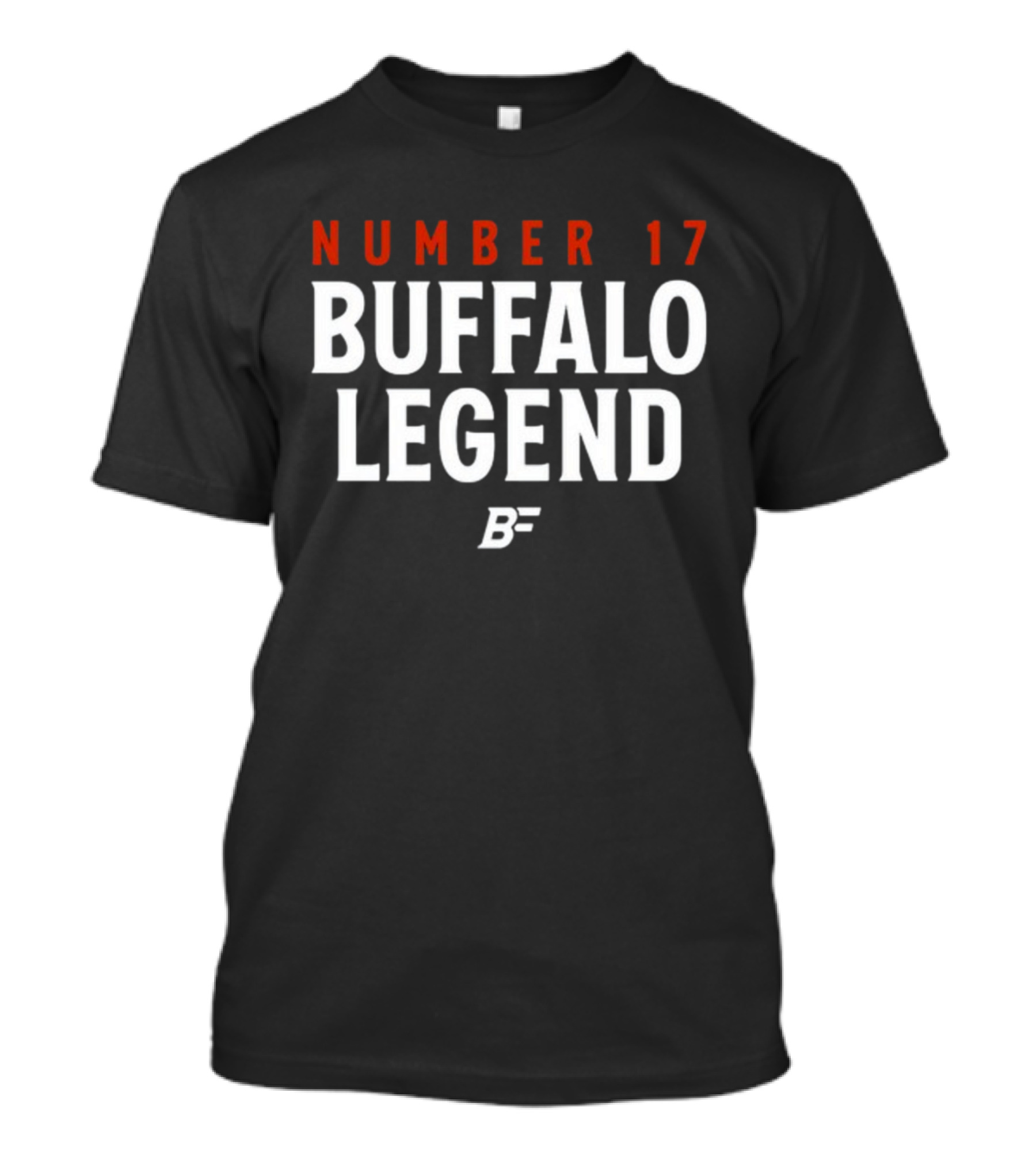 Buffalo Legend Number 17 Iconic Sportswear By BF T-Shirt