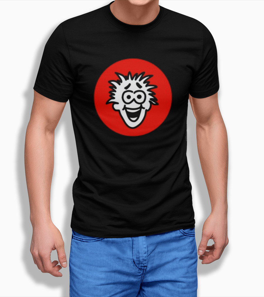 Top Gamepro 5.0 Funny Cartoon Character Face In Red Circle T-Shirt