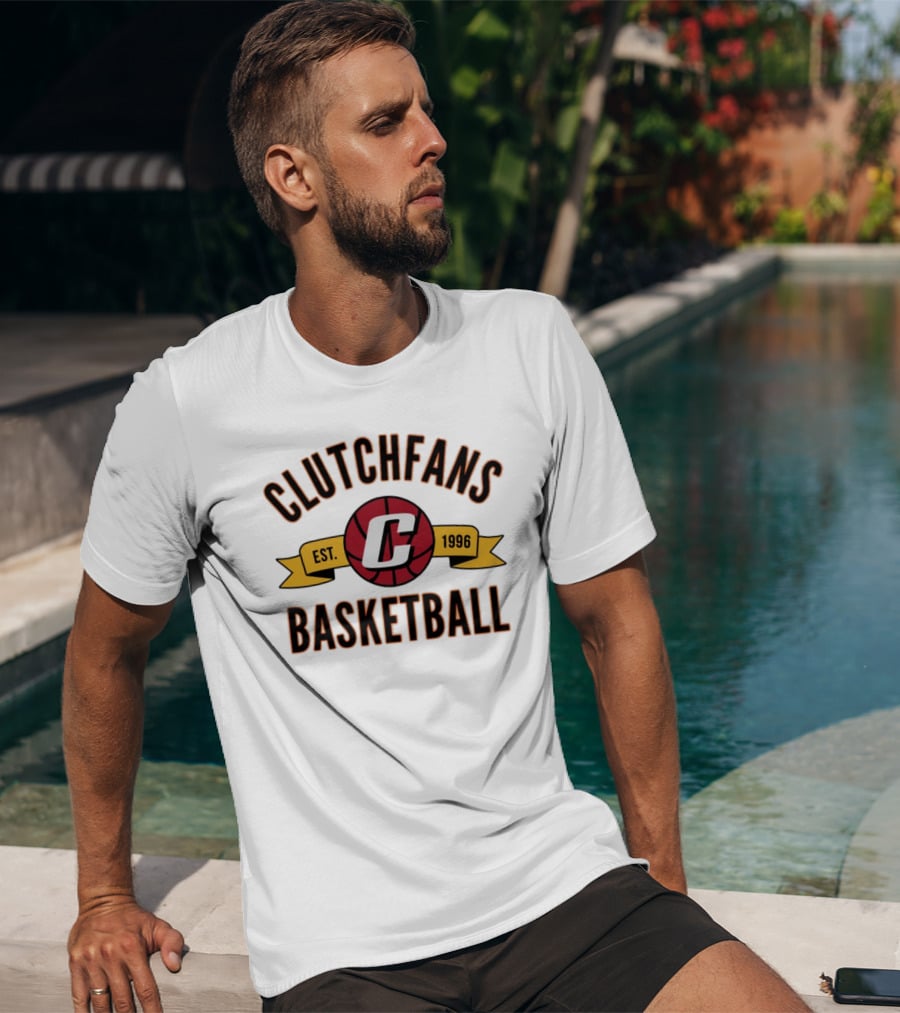 Clutchfans Basketball Est. 1996 C Logo Classic T-Shirt
