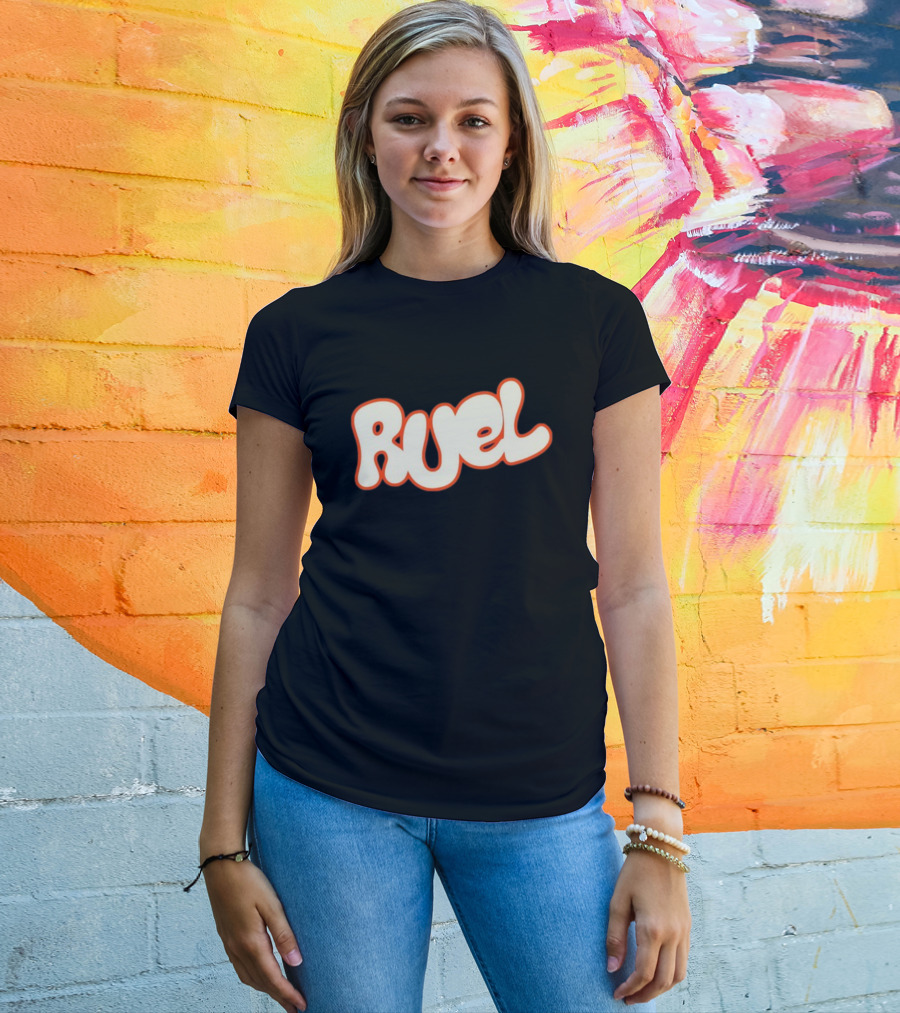 Ruel Puff Text T-Shirt