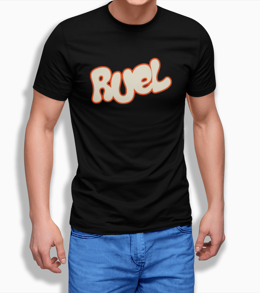 Ruel Puff Text T-Shirt