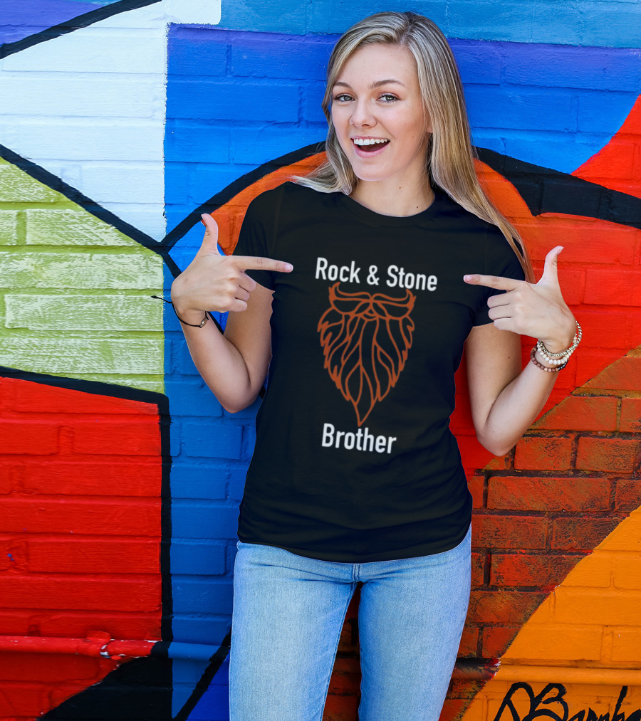 Rock And Stone Brother Beard T-Shirt