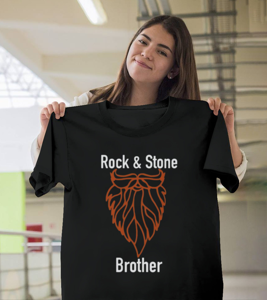 Rock And Stone Brother Beard T-Shirt