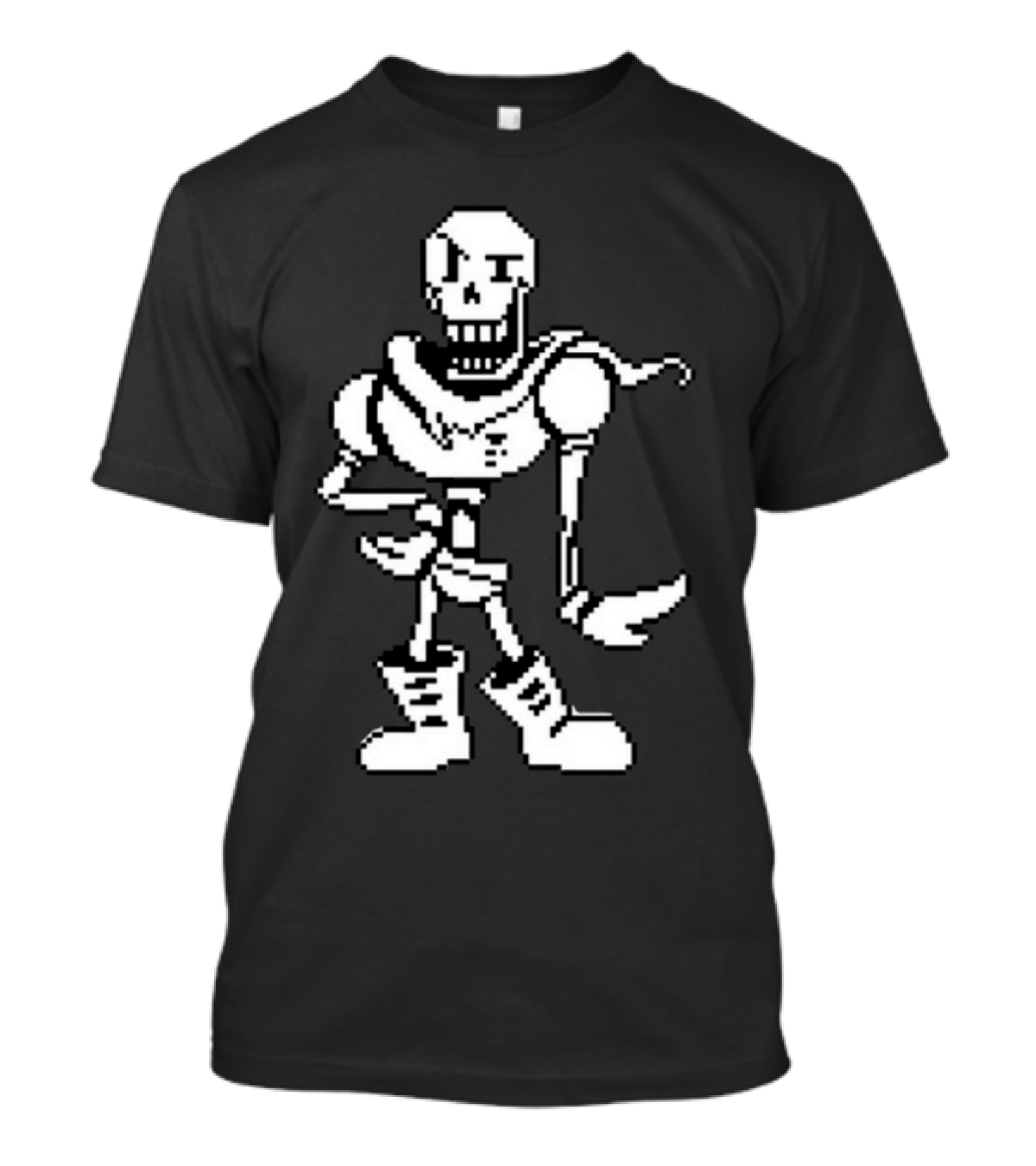 Stillstanningdnp Papyrus Battle Sprite Undertale Character Pixel T-Shirt