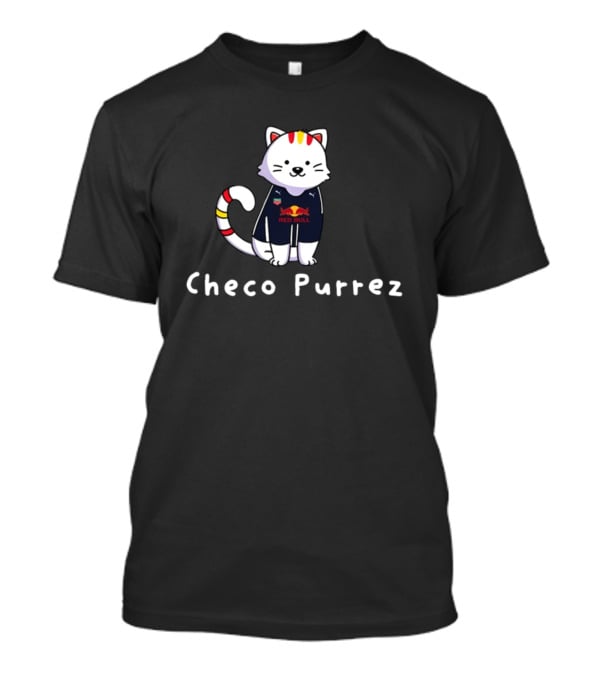 Checo Purrez Red Bull Cat T-Shirt