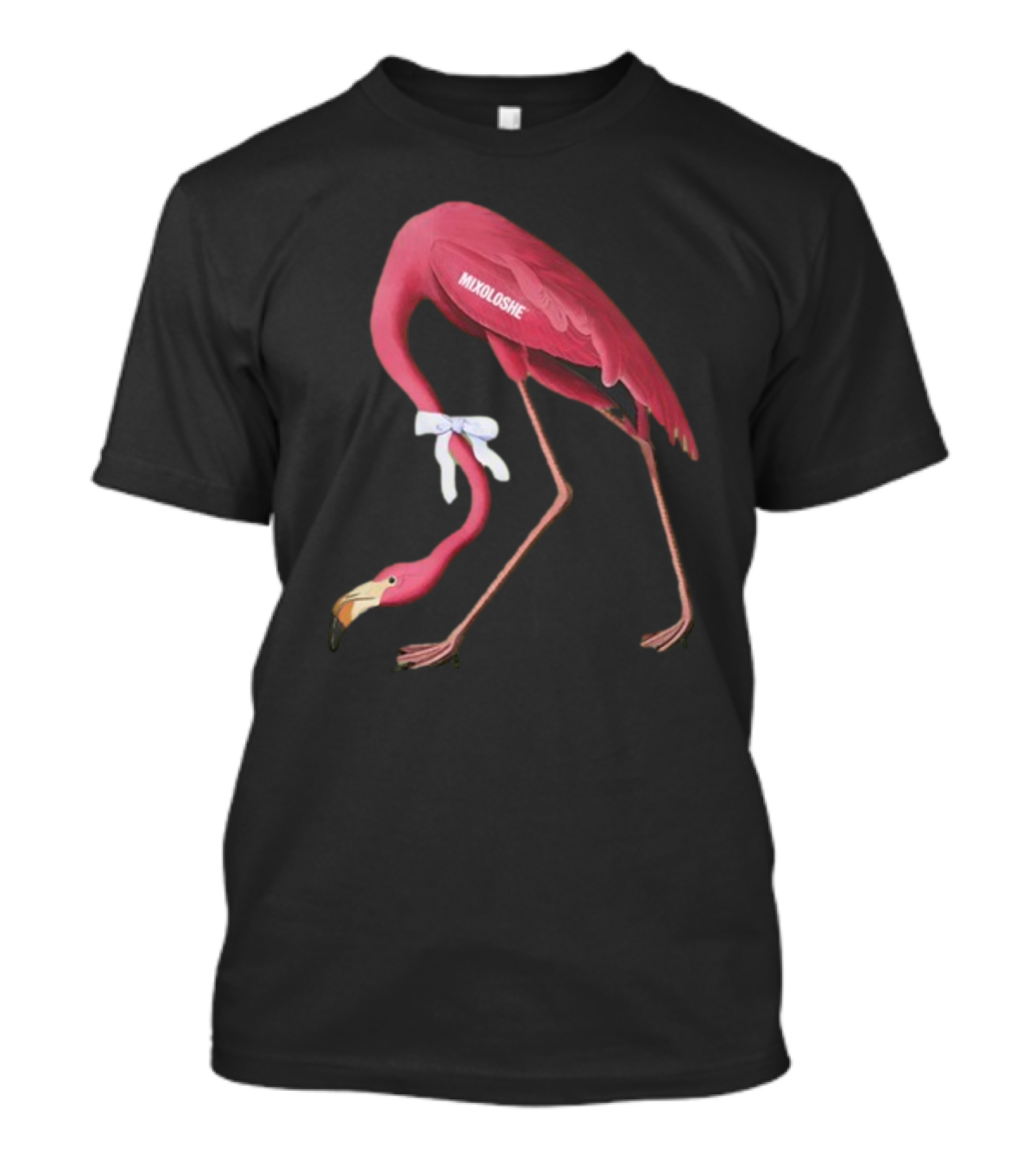 Mixoloshe Flamingo Team Crewneck T-Shirt