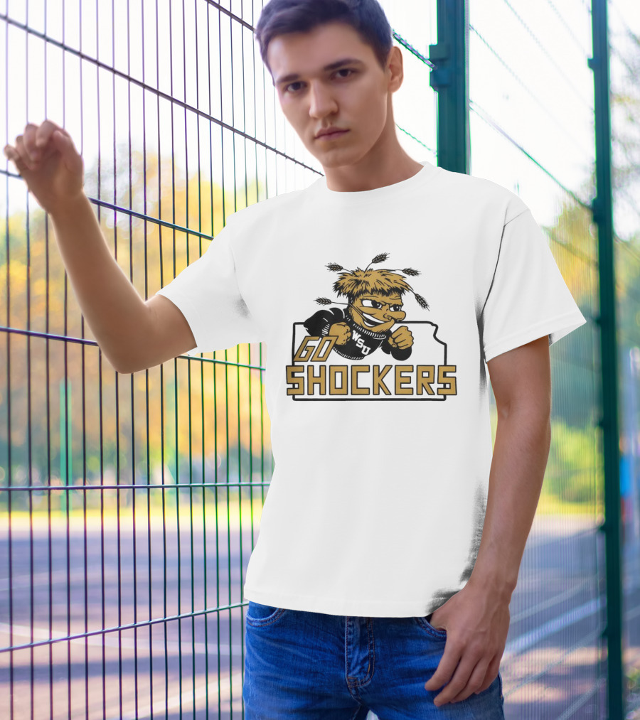 Wichita State University Go Shockers Mascot T-Shirt