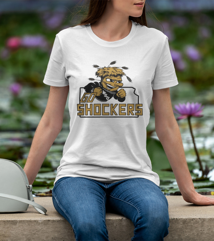 Wichita State University Go Shockers Mascot T-Shirt