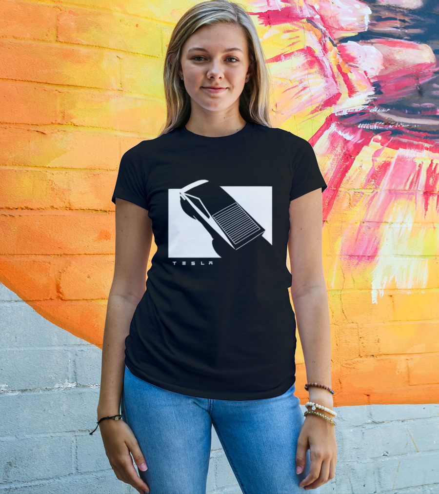 Tesla Cybertruck Monochrome Concept T-Shirt
