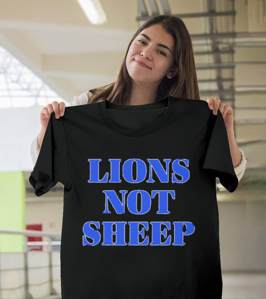 Jessica Irvine Lions Not Sheep T-Shirt