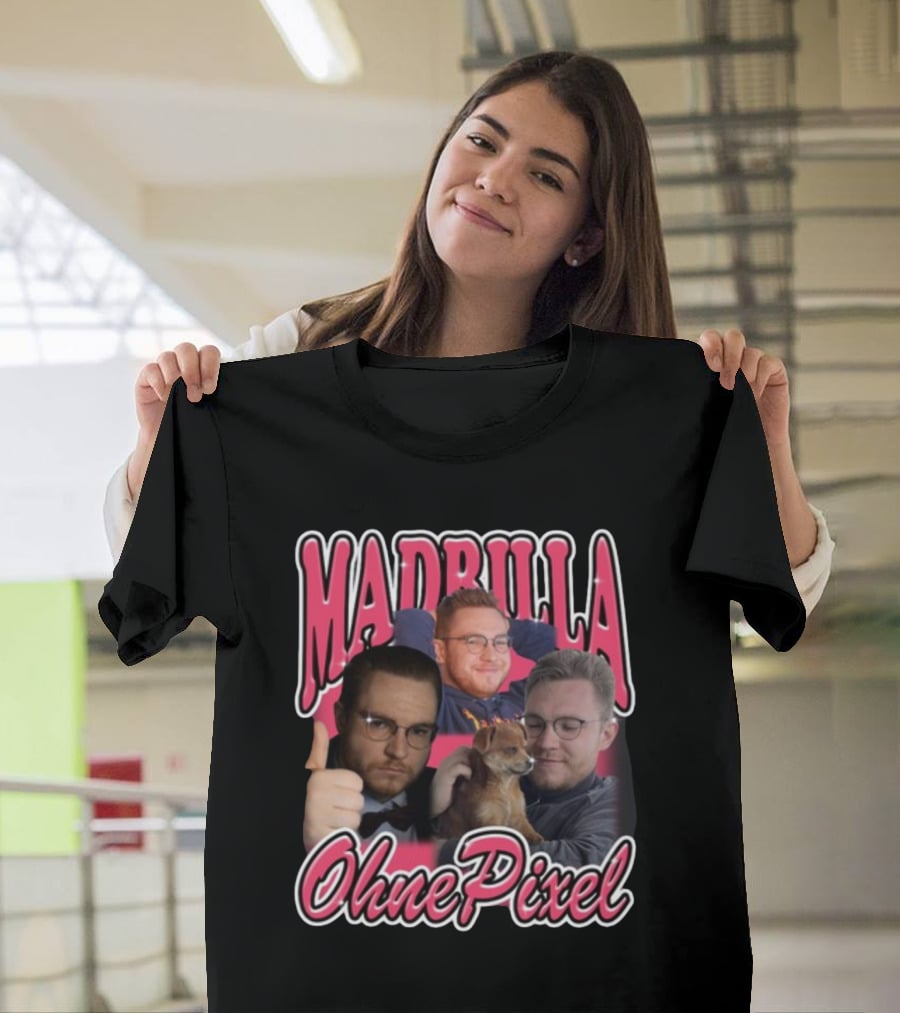 Madrilla OhnePixel Thumbs Up Dog Trio T-Shirt