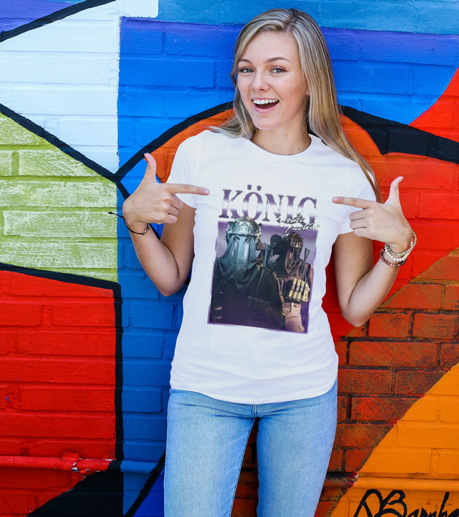 König Kortac Faction Masked Figures With Tactical Gear T-Shirt