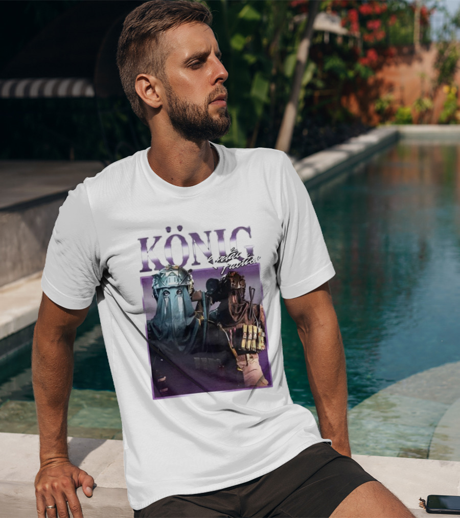 König Kortac Faction Masked Figures With Tactical Gear T-Shirt