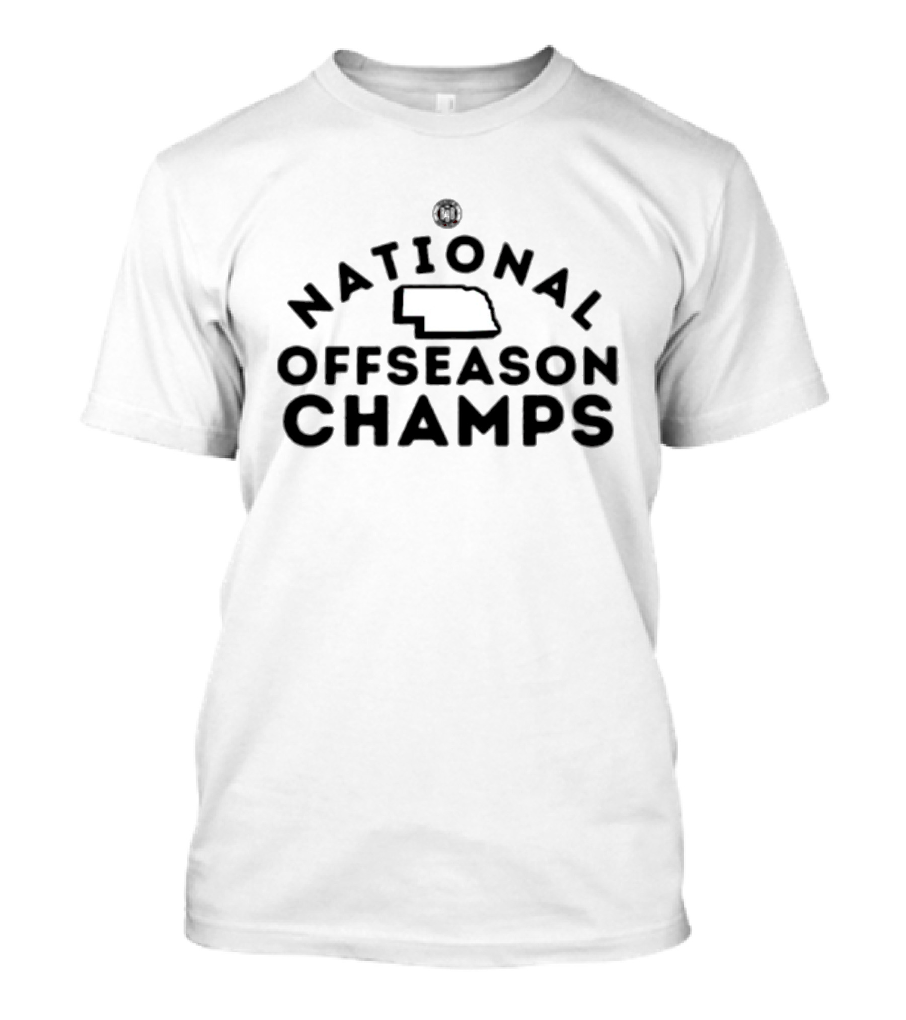 Bbbprinting Nebraska National Offseason Champs Shirt Map T-Shirt