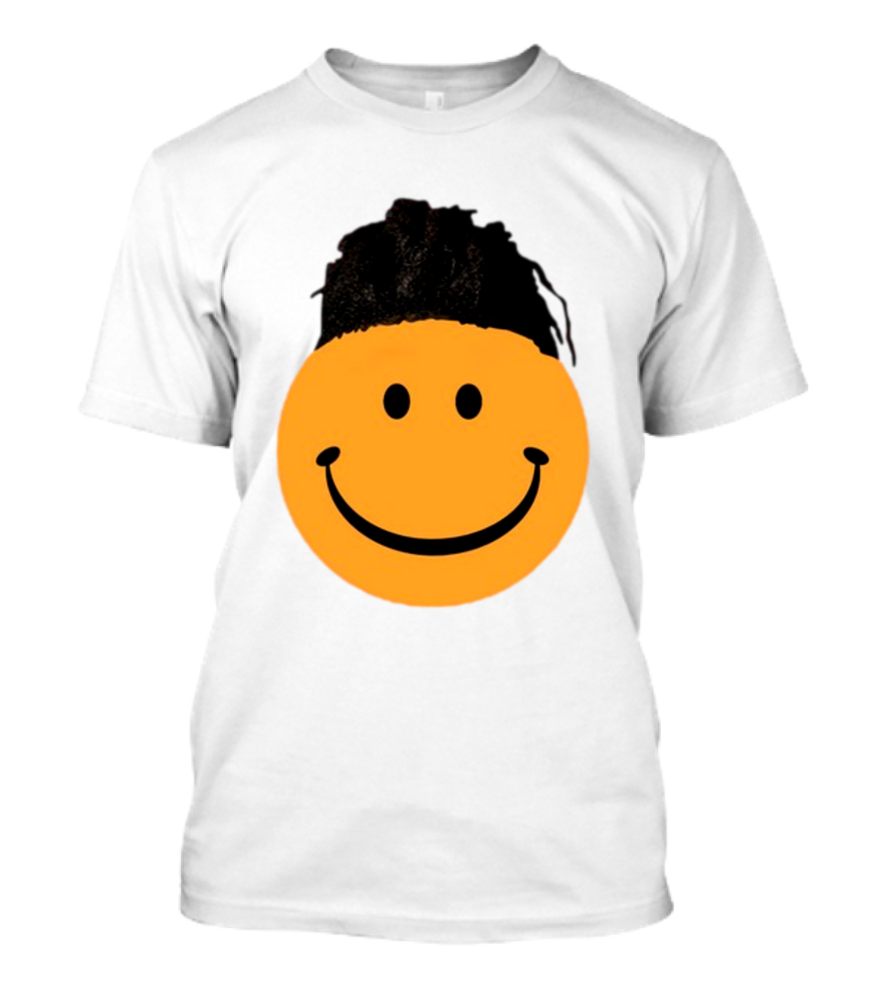 Smiling Face Have A Nice Game Emoji With Hair T-Shirt
