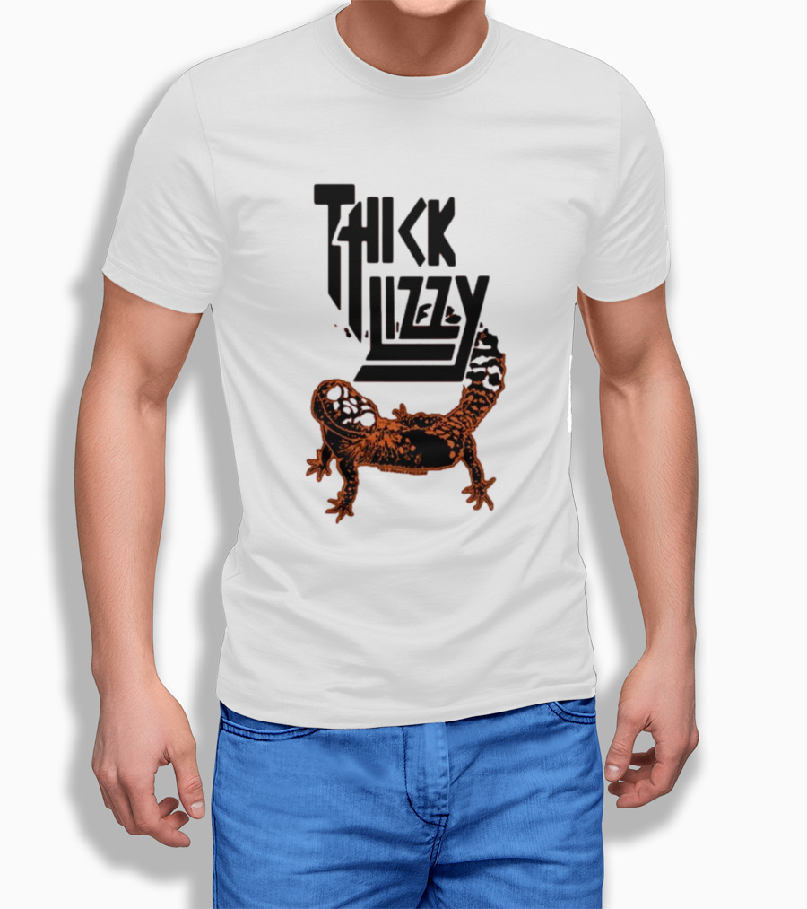 Thick Lizzy Folk Freegan Drunk Lizard T-Shirt