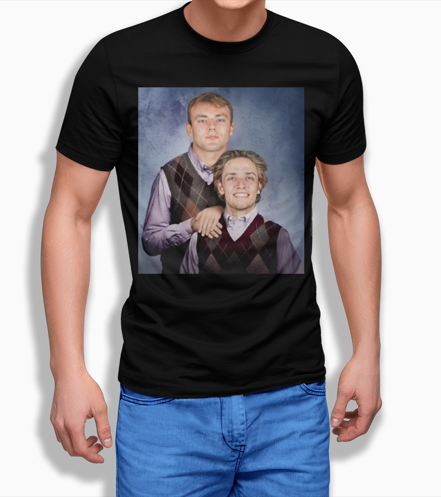 Carson Beck Brock Bowers Step Brothers Comedy Portrait T-Shirt