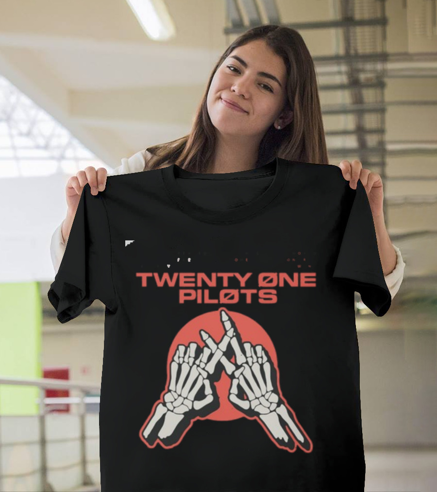Twenty One Piløts Skeleton Hands I Created This World To Feel Some Control T-Shirt
