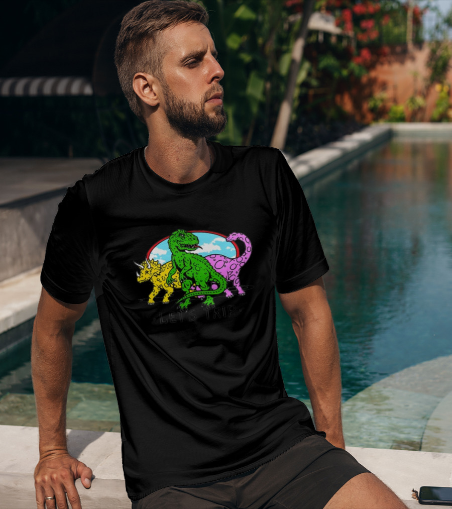 Let's Trip Dinosaur Jurassic T-Shirt