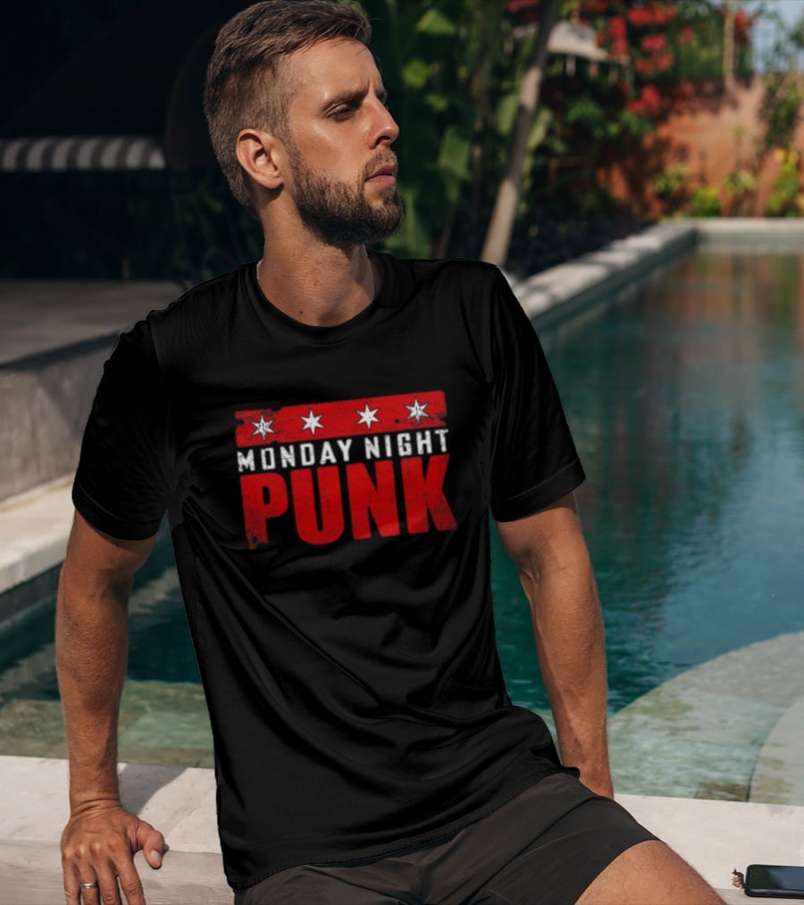 Monday Night Punk CM Punk WWE Wrestling T-Shirt