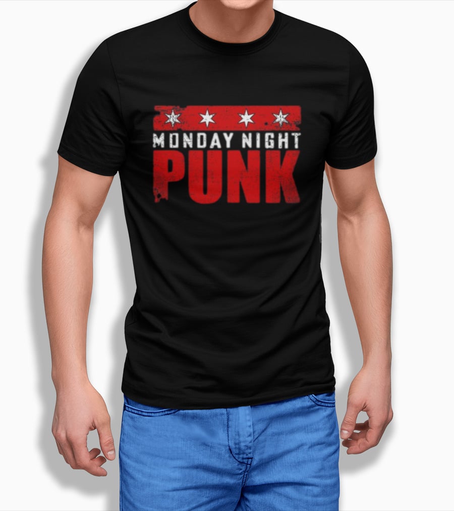 Monday Night Punk CM Punk WWE Wrestling T-Shirt