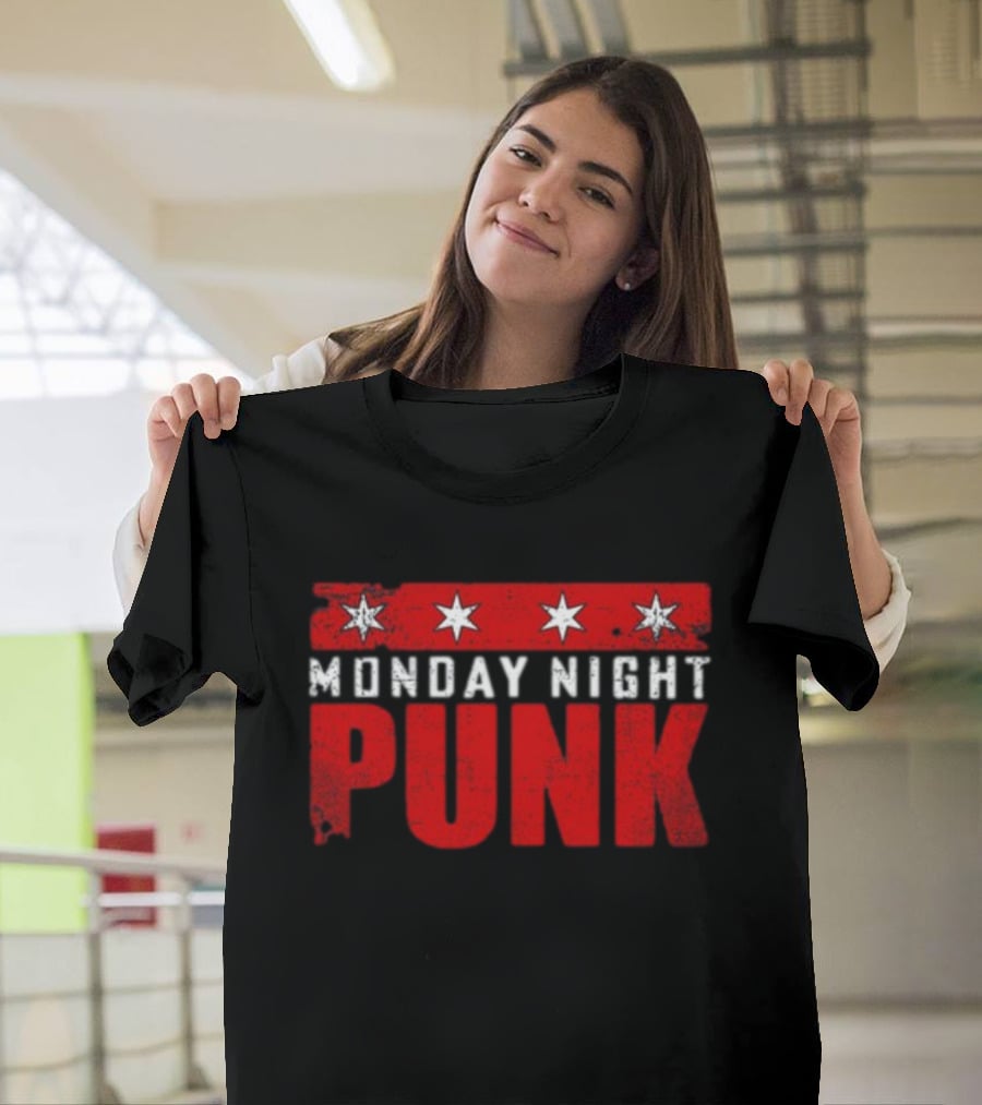 Monday Night Punk CM Punk WWE Wrestling T-Shirt