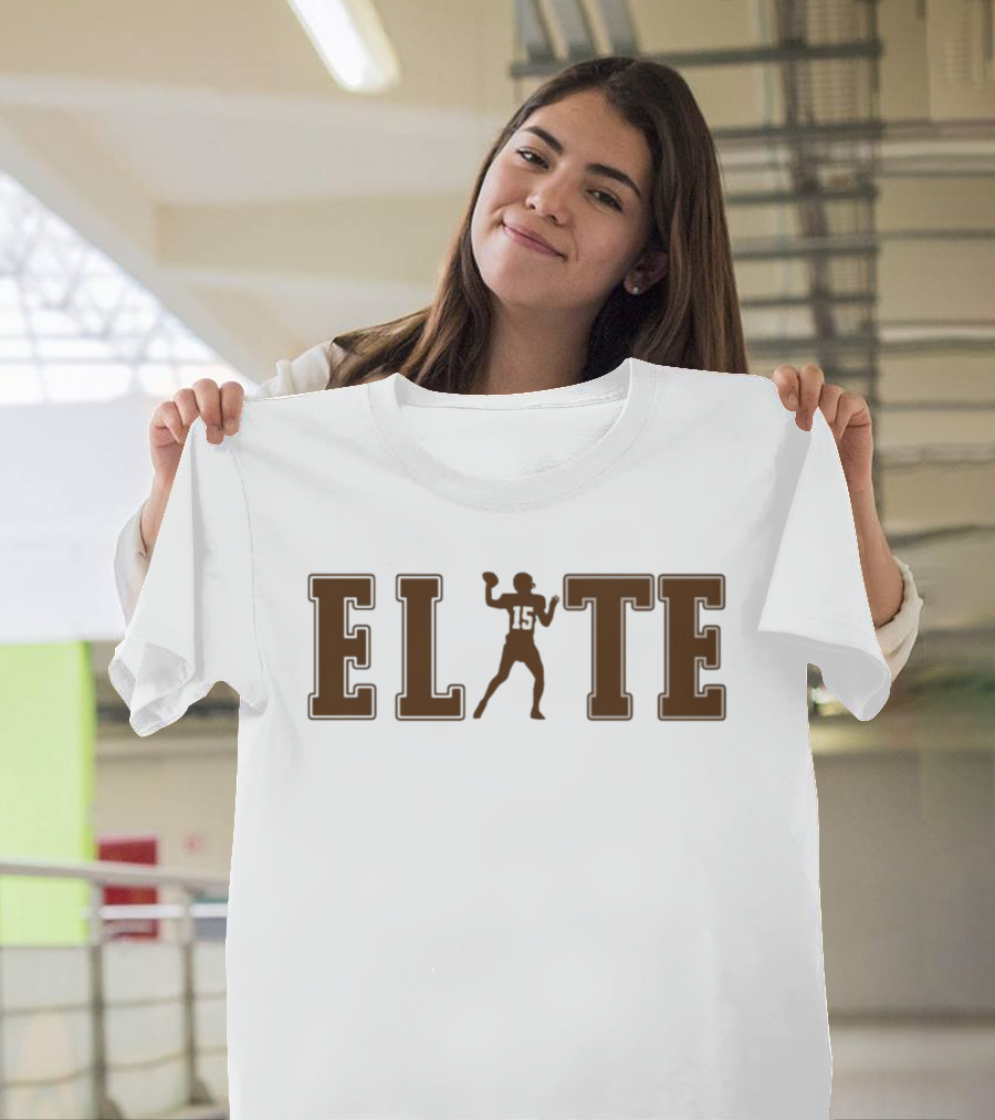 Elite Joe Flacco 15 Bigplay Football Quarterback T-Shirt