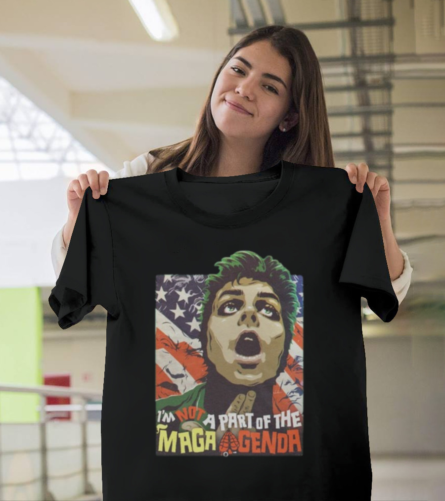 I'm Not A Part Of The MAGA Agenda Political Pop T-Shirt