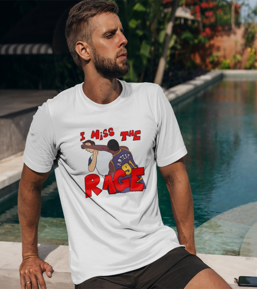 Lucca International I Miss The Rage Artest 91 T-Shirt