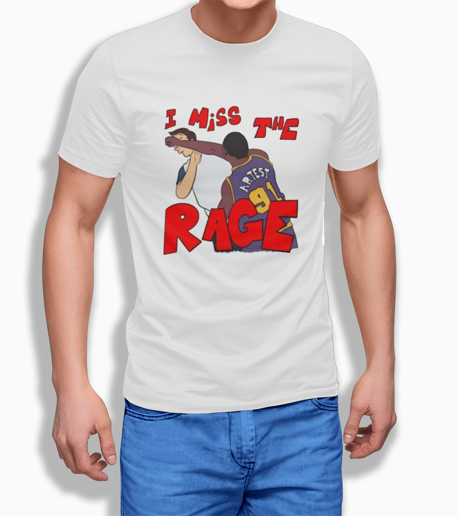 Lucca International I Miss The Rage Artest 91 T-Shirt