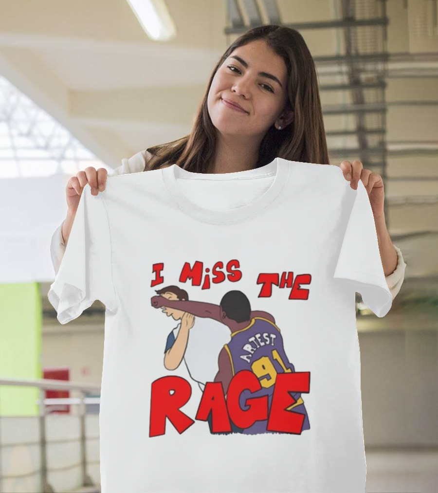 Lucca International I Miss The Rage Artest 91 T-Shirt