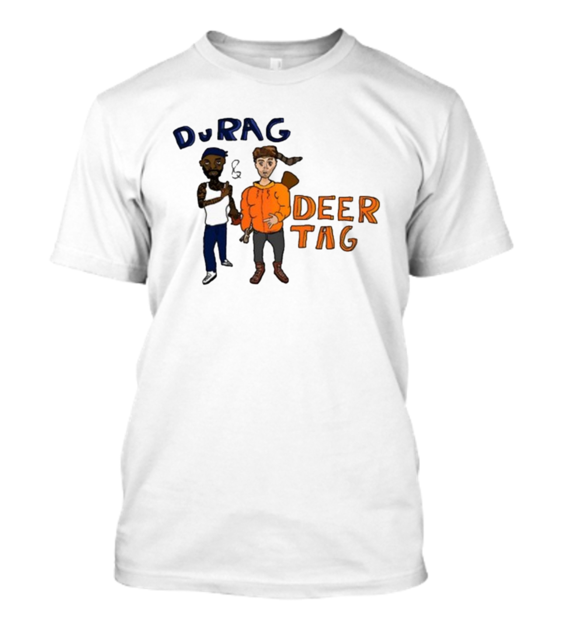 Topbananausa Store Durag Deer Tag T-Shirt