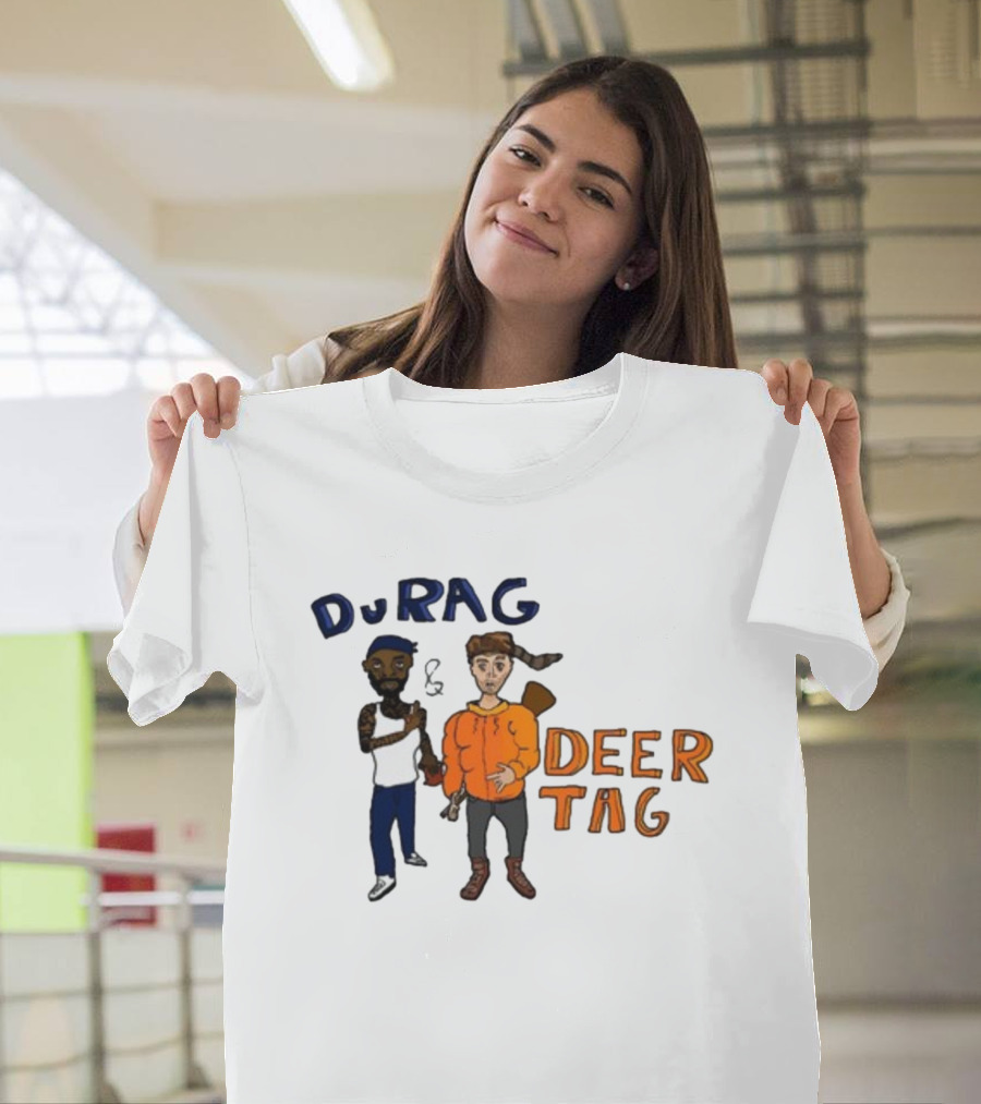 Topbananausa Store Durag Deer Tag T-Shirt