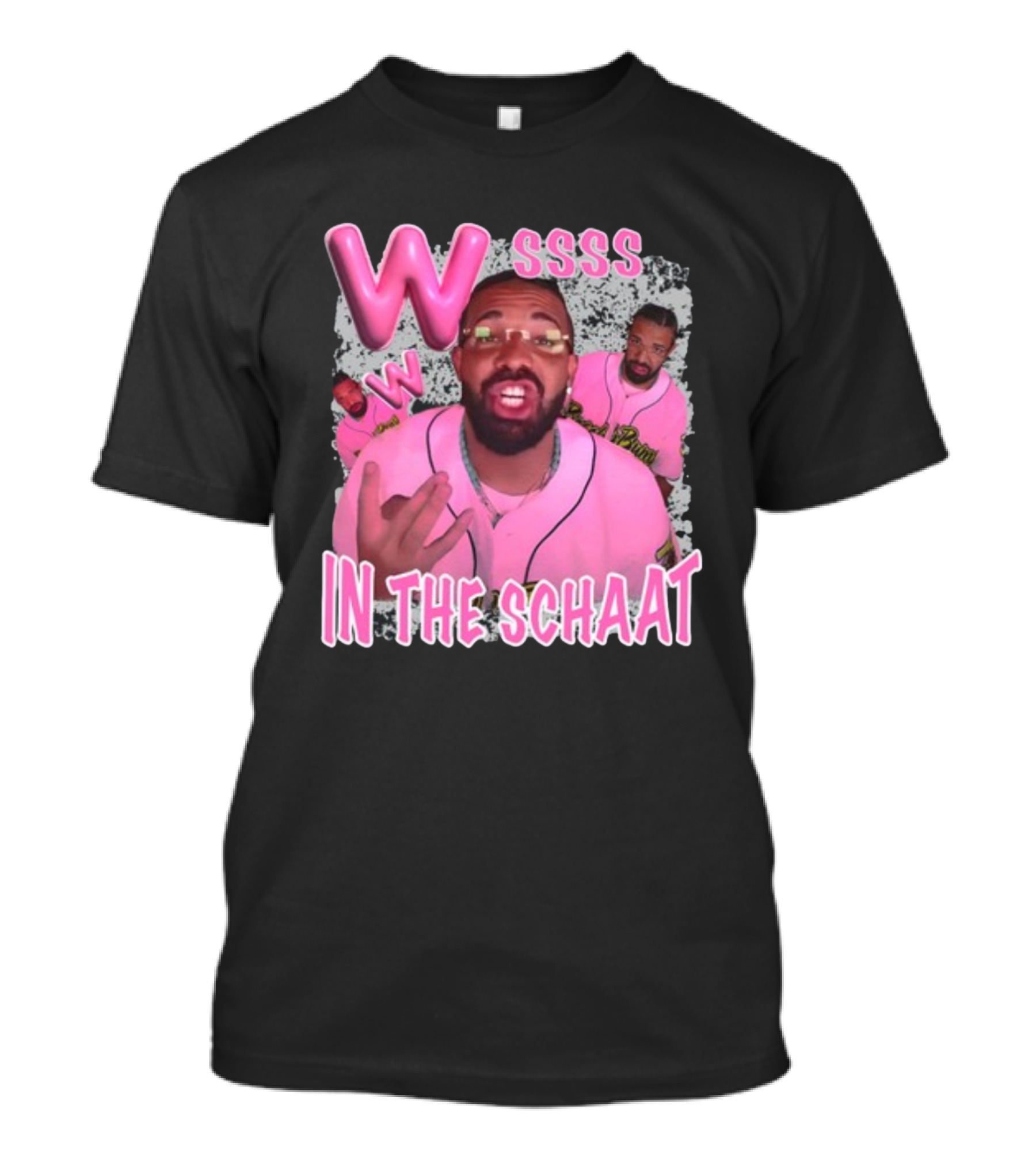 W Ssss In The Schaat Pink T-Shirt
