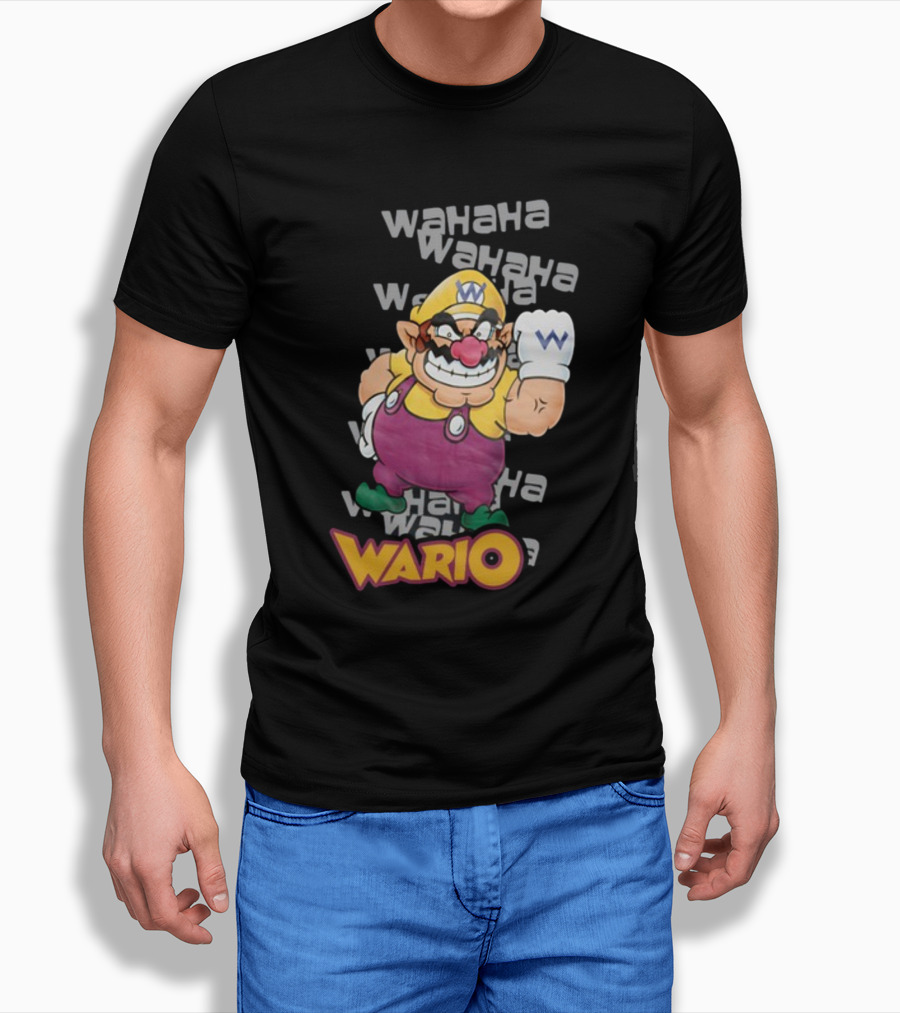 Wahaha Wario Big Beef Wario T-Shirt