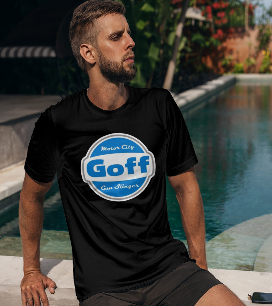 Goff Motor City Gun Slinger T-Shirt
