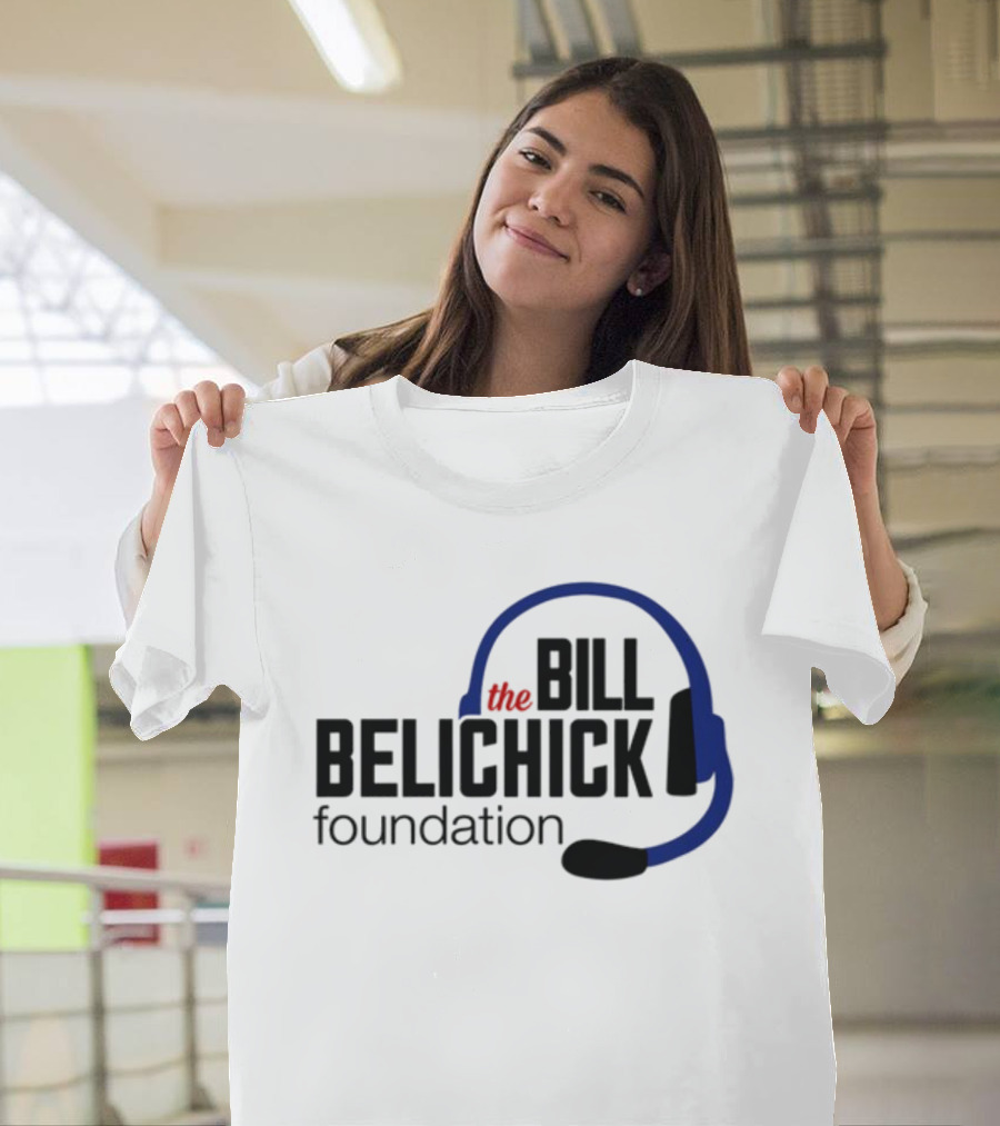 The Bill Belichick Foundation Headset T-Shirt