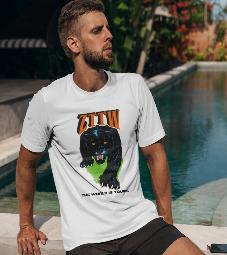 ZTTW The World Is Yours Black Panther T-Shirt