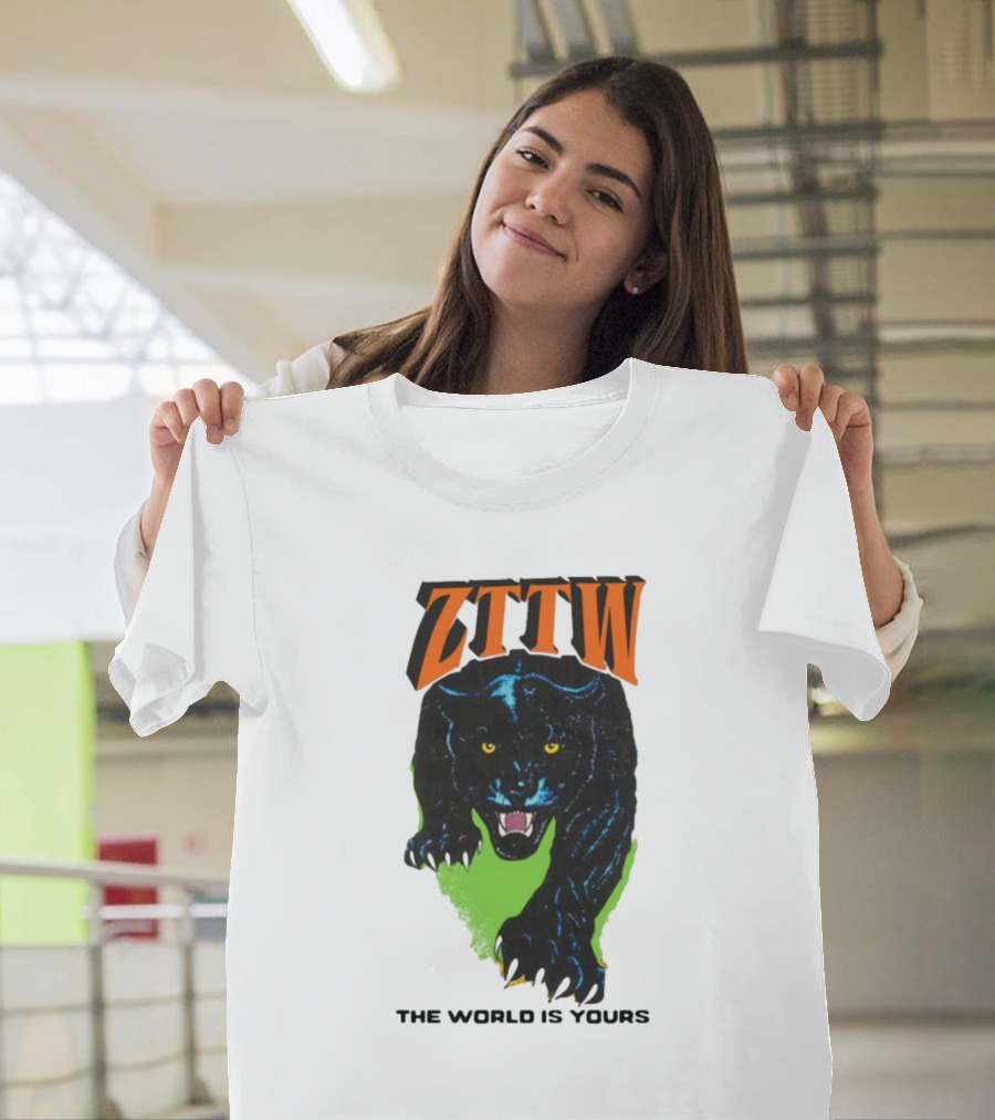 ZTTW The World Is Yours Black Panther T-Shirt