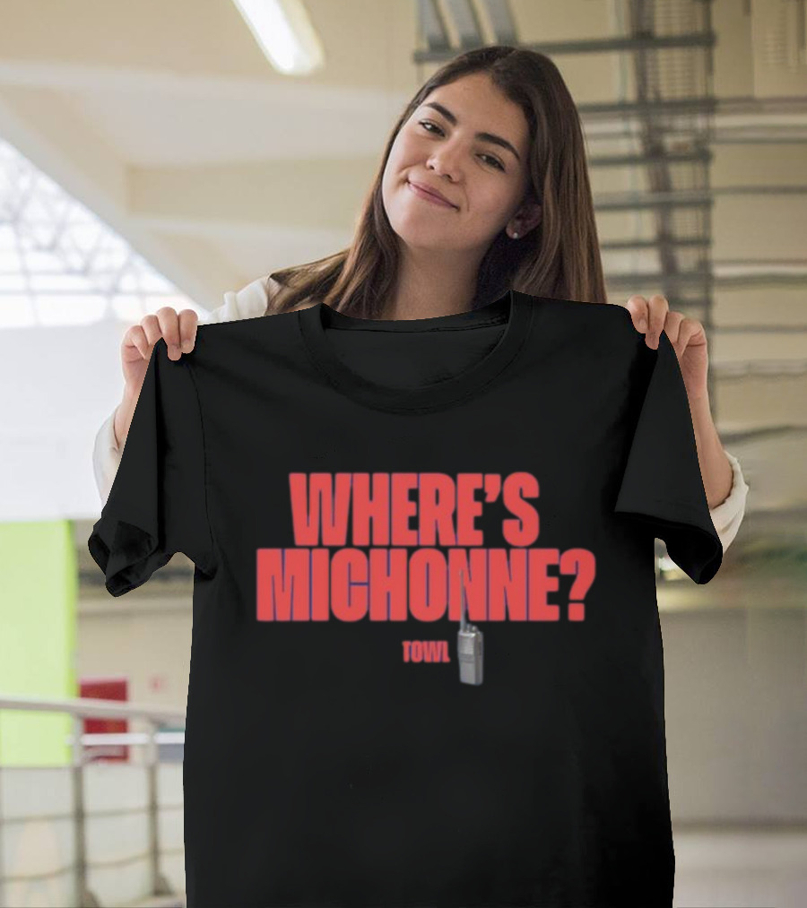 Where's Michonne TOWL The Walking Dead Walkie T-Shirt