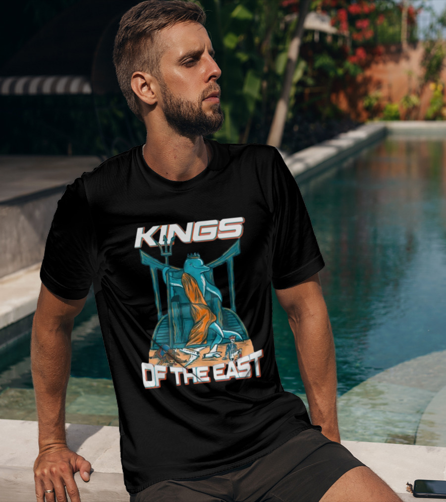 Nickysmokess Miami Dolphins Kings Of The East T-Shirt
