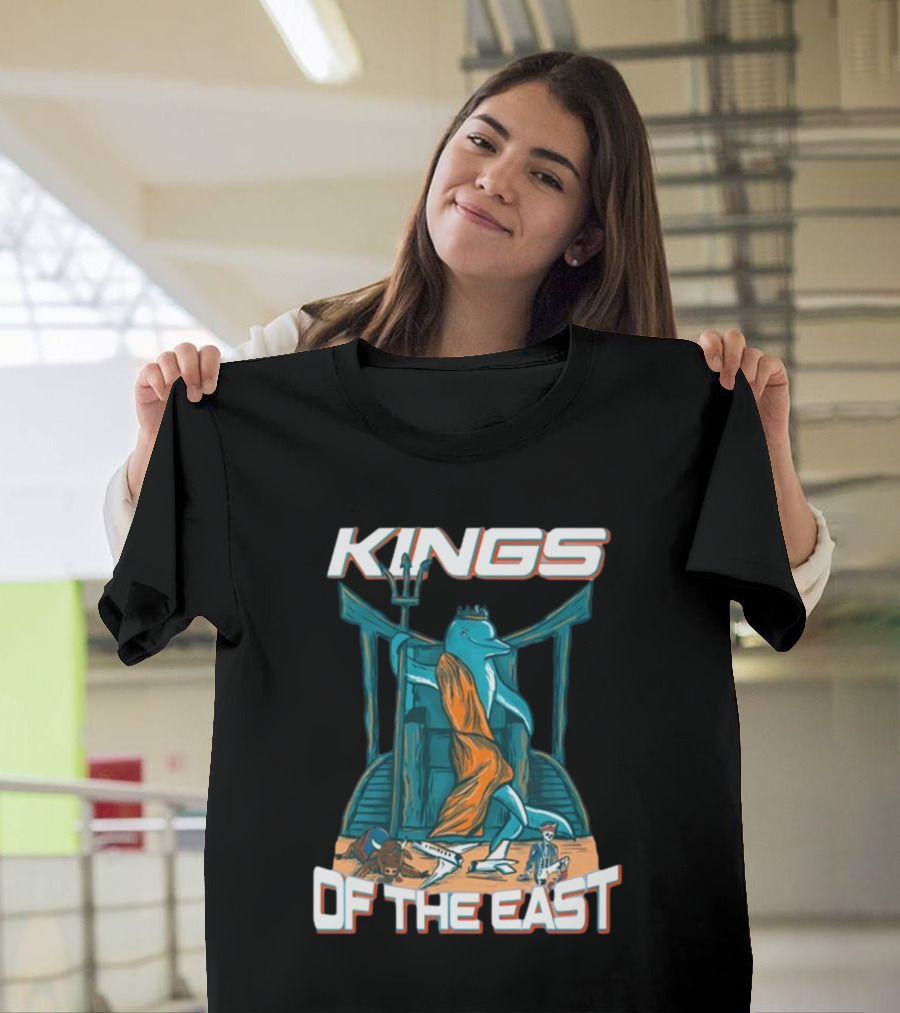 Nickysmokess Miami Dolphins Kings Of The East T-Shirt