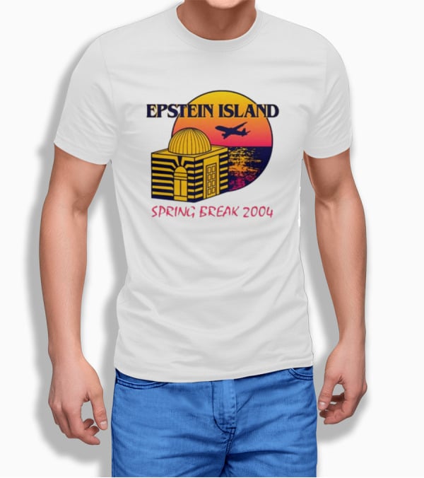 Shitheadsteve Epstein Island Airplane Dome Sunset Spring Break 2004 T-Shirt