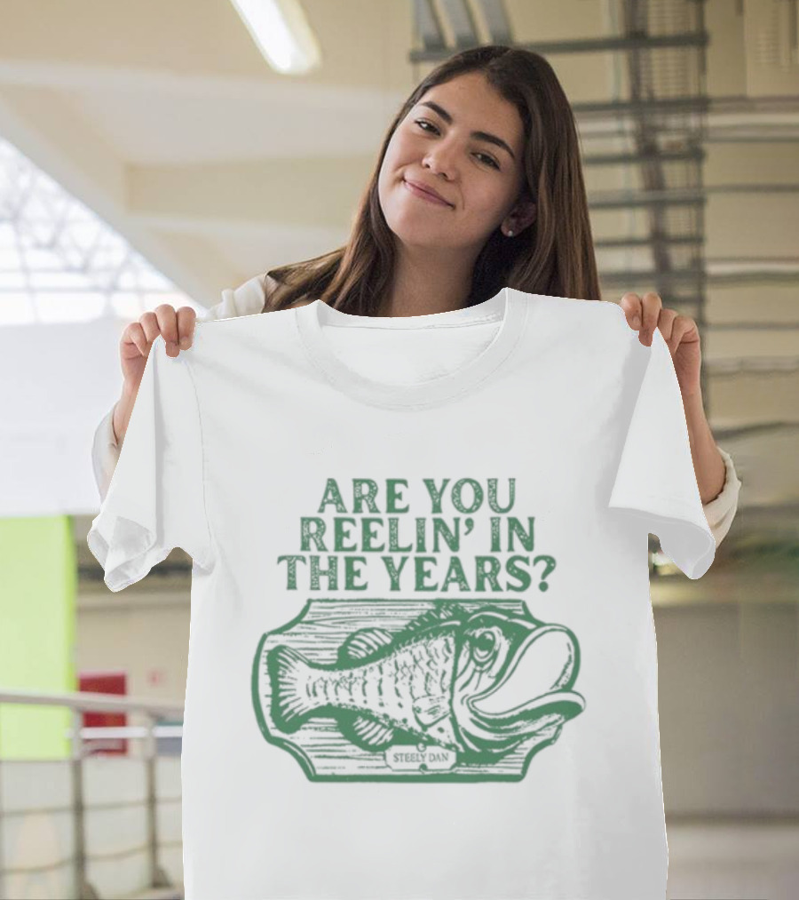 Stereospectralprints Steely Dan Are You Reelin' In The Years Fish T-Shirt