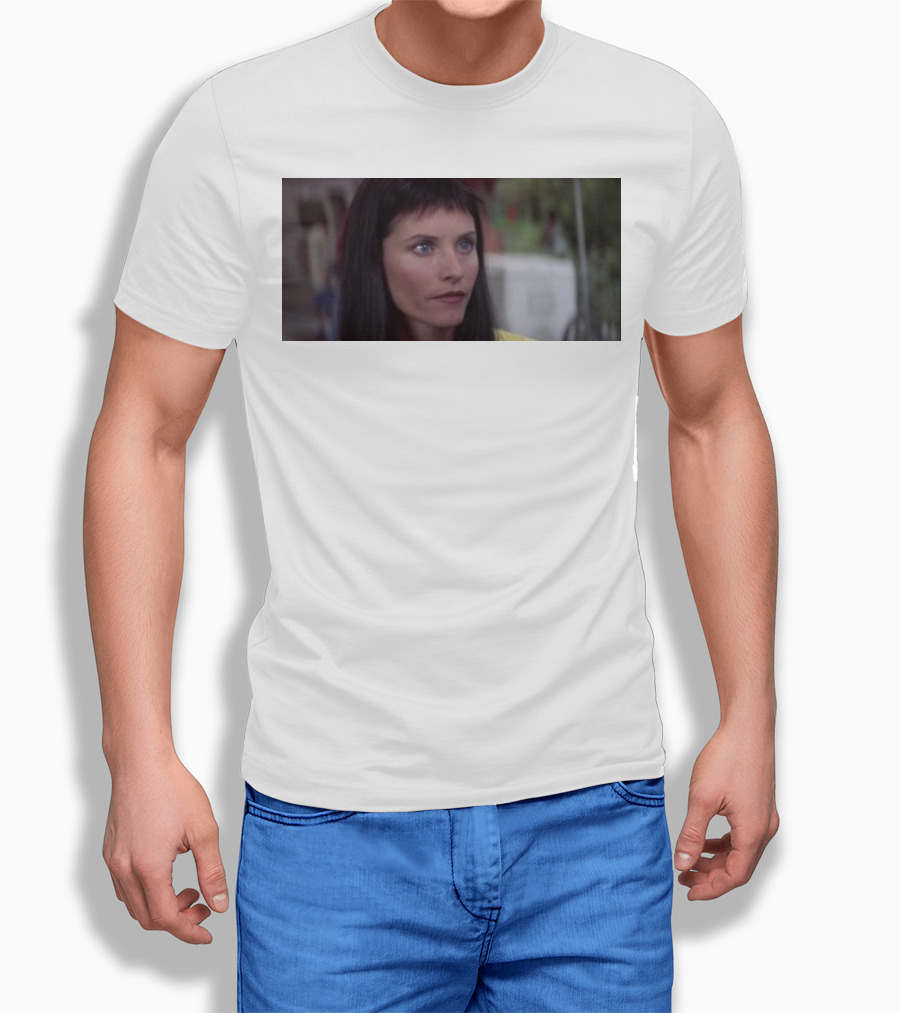Courteney Cox Scream Movie Character House Party Scene T-Shirt