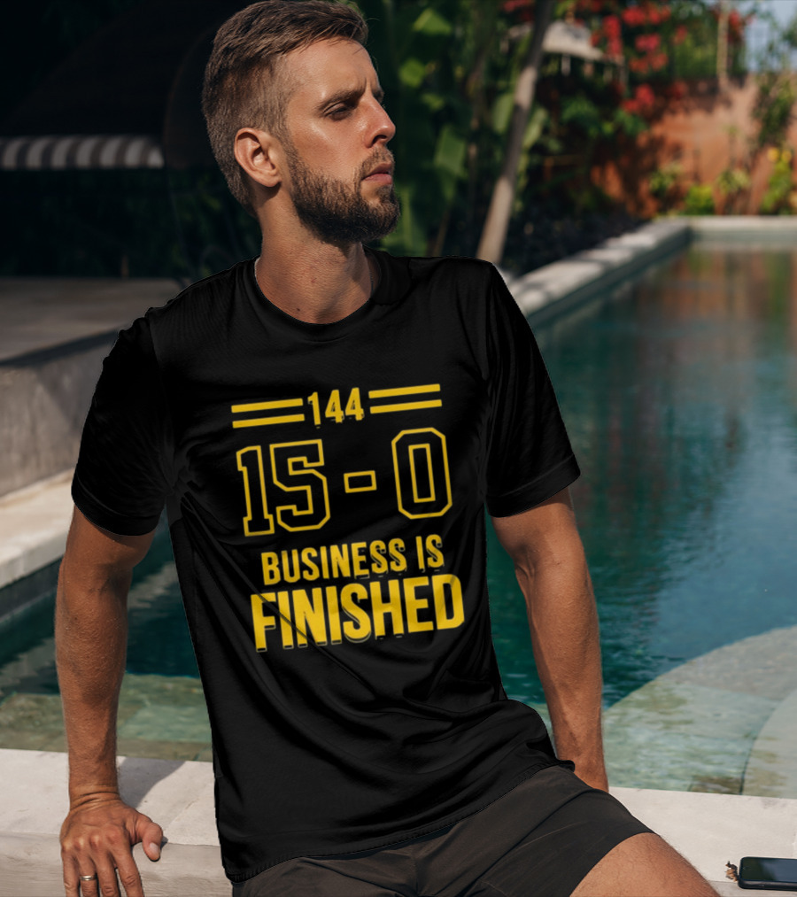 144 15-0 Business Is Finished Triblend T-Shirt