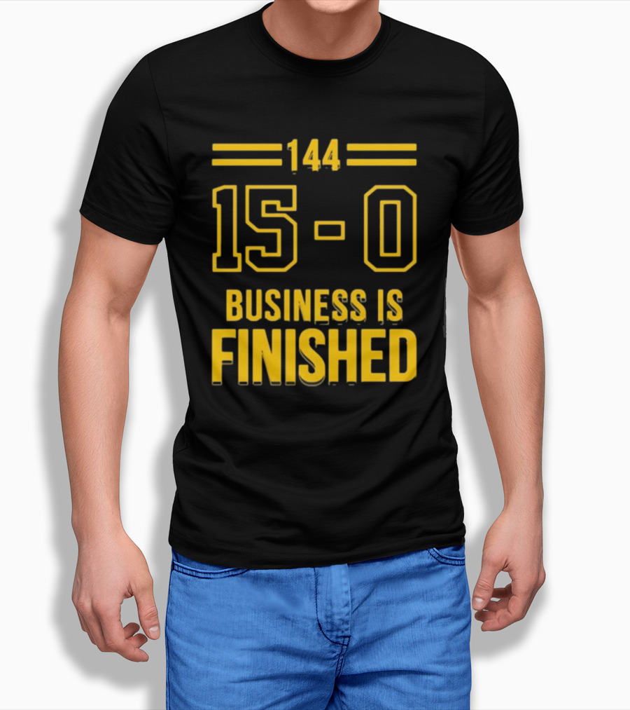 144 15-0 Business Is Finished Triblend T-Shirt