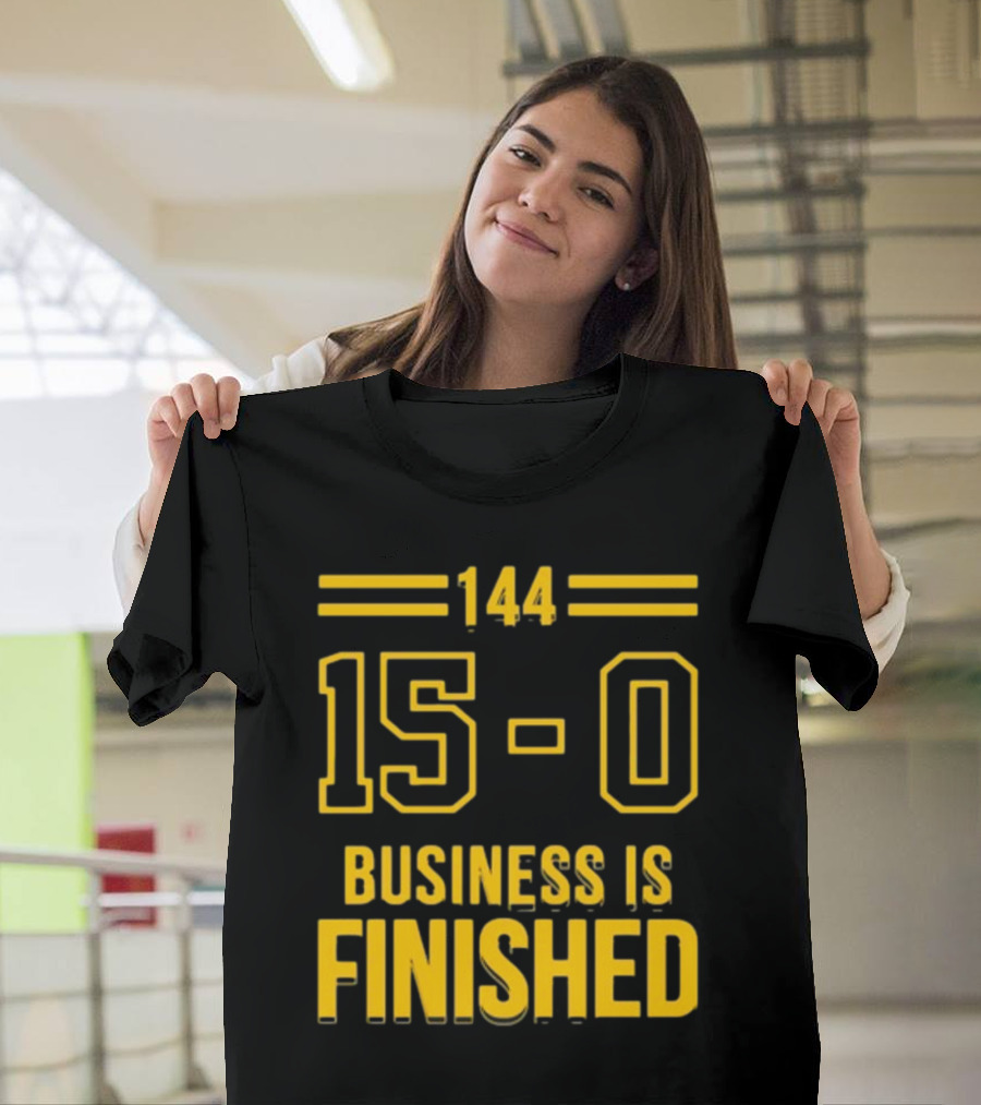 144 15-0 Business Is Finished Triblend T-Shirt